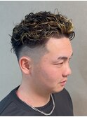 極道パーマ/オールバックパーマ/ハードパーマ/メンズパーマ