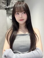 ミンクスオーバー(MINX OVER)&nbsp;韓国ヘア/レイヤーカット/顔まわりカット/前髪カット/髪質改善