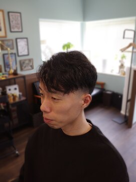 ディーアイジーカットクラブ(DiG CUT CLUB) スキンフェードナチュラルサイドパート