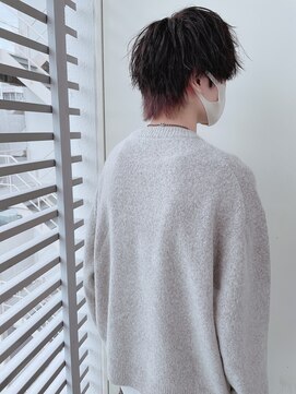 ジーナ 天神(Zina) マッシュウルフ/インナーカラー