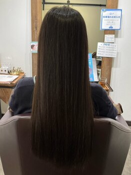 エトワル ウエスト(ETOILE ouest)の写真/お客様一人一人の髪質に合わせた施術が人気の秘訣◎美髪を育成し艶髪へと導きます♪