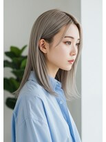 フルショウ 栄店(FURUSHO)&nbsp;くすみベージュ/ミルクティーベージュ/うる艶モテ髪ストレート