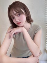 ロンドプロフィール 浦和(Lond profil)&nbsp;前髪顔まわりボブレイヤーボブ顔まわり縮毛矯正kent