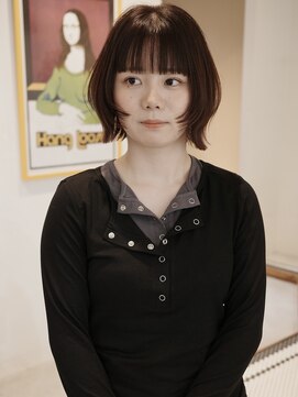 ウィム(wim) 『ボブウルフ』顔周りレイヤーボブ/顔周りデザイン