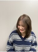 オリーブグレージュ/ヘーゼルグレージュ/アッシュブロンド
