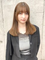 ロンド レグリーズ 立川(Lond leglise)&nbsp;ミディアムレイヤーカット/レイヤー/顔周り/韓国/髪質改善/立川