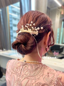 ジュエム(jouerm) ふわふわシニヨン♪