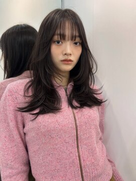 ヌーヴ(Nu:v) レイヤーカット/ヘーゼルブラウン