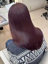 ブール 千歳烏山(bool) ワンカラー/バイオレットブラウン/ストレート/ロング