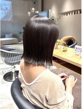 ラズベリーパイ(raspberry pie) 切りっぱなしボブ