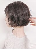 【morio 原宿】ニュアンスフレンチボブパーマ