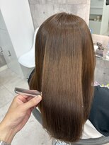 シルク バイ エスト 成増店(silk by est) チリチリ系の癖毛の縮毛矯正&カラー