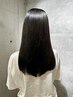 髪質改善ストレートパーマ(縮毛矯正）＋カット ￥22550