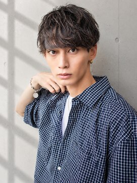 グリップ 池袋店(GRIP) メンズサロン池袋駅/センターパート/ツイストスパイラルパーマ