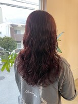 ベイエルム(Bay elm.)&nbsp;赤髪パーマ