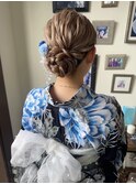 艶髪シニヨン♪