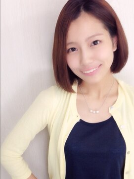 プラウドヘアー(Proud hair) シンプルモード☆ワンレングスボブ