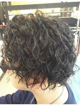 グレイス(GRACE) ツーブロックスパイラルパーマ