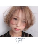 新潟×うざバング×ハイトーン×ショートボブ