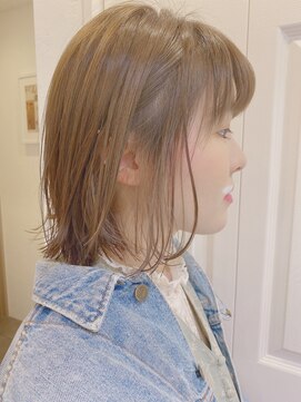 ロンド パルティール 大宮(Lond partir) 【神田安優奈】春のまろやかミルクティーベージュ