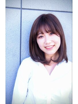 ピースヘアデザイン(Peace hair design) ミディアムストレート