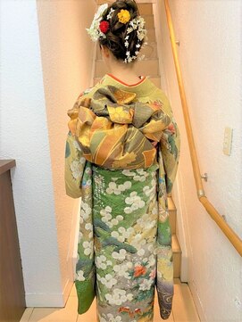 矢島美容室 荻窪店 成人式当日料金【ヘアメイク着付け】44000円