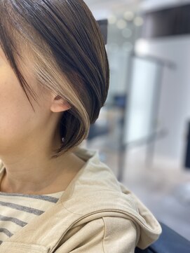 ノアランス 池袋(noah rance) 【noah rance  池袋店】マッシュショートボブ/フェザーバング