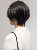 丸みショートヘア