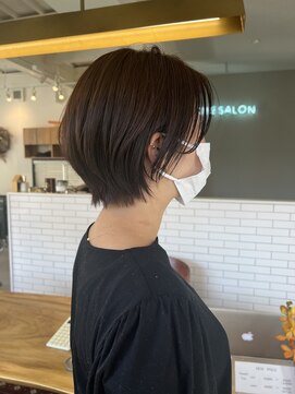 シエサロン(SHE SALON) 丸みのあるショートボブ