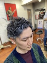 ヘアーワークス バレル(HAIR WORKS Barrel) ツイストミックス　パーマ　シルバーワックス