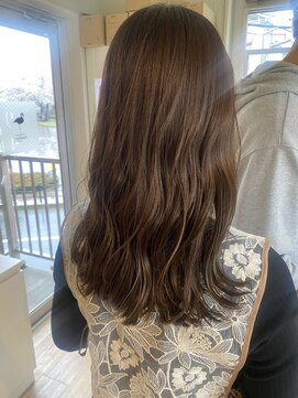 フラミンゴバイカーニバル 江古田(Flamingo by carnival) オリーブベージュ＆セミロング