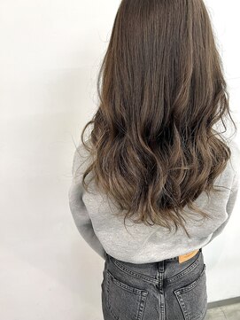 ロフト プロデュースドバイウシワカマル(loft produced by ushiwakamaru) アッシュベージュ×ラフウェーブ