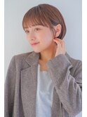 【Gallica】小顔ライン/大人フェミニンボブ/顔まわりレイヤー