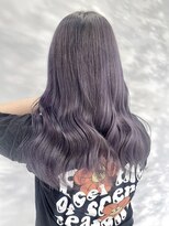 エルバイラビス 大宮(elu by lovis)&nbsp;SYUYA/ラベンダーカラー/ブリーチカラー/似合わせカット