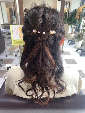 パティオ 三島店(PATIO) 夏にスッキリハーフアップ