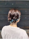 簡単ヘアアレンジ