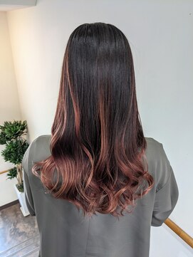 ボアップ(boappu) #ピンクグラデーション#グラデーションカラー#ピンクベージュ