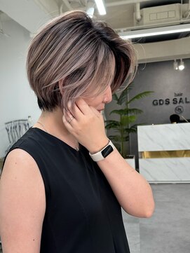 ジーディーエス(GDS) ショートバレイヤージュ