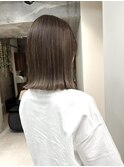 30代40代50代女性白髪ぼかしハイライトスタイル ボブ