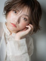 モッズヘア 上尾西口店(mod's hair)&nbsp;長めバングカーキベージュ大人ハイライト203s上尾10代20代30代