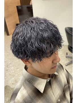 ブランシェ 西松山店 マッシュ×波巻きパーマ