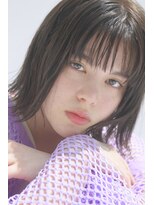 ボヌール 銀座並木通り店(Bonheur)&nbsp;【銀座有楽町】30代おすすめくびれ外ハネ切りっぱなしボブ