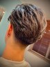 【全員】メンズカット+ニュアンスパーマ+シェービング ￥10000～フェードOK