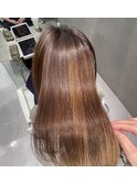 ストレートスタイル/艶髪/髪質改善/縮毛矯正/銀座/東銀座