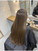 姫ロング 明るめライトベージュ