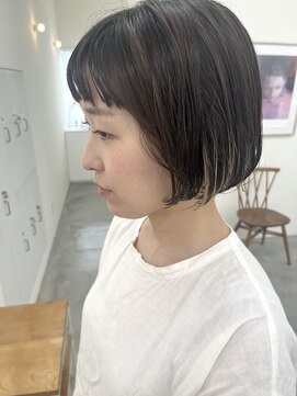 オンド(onde) オン眉ミニボブ