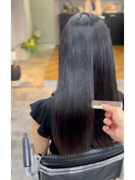 アメイズトーキョー 札幌大通(Amaz! tokyo) 小顔ネビージュワンレン/縮毛矯正/髪質改善/ツヤ髪/くせ毛