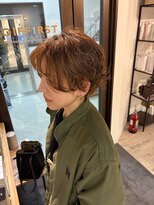 コワファーストナガサキシャンプーボーイ(COIFF1RST NAGASAKI SHAMPOO BOY)&nbsp;大人ショートボブ丸みショートカットマッシュショート前髪あり