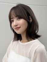 ナカイ(NAKAI)&nbsp;顔周りレイヤーカット/イメチェンヘアスタイル/外ハネボブ/韓国