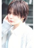 シースルーマッシュナチュラルパーマ韓国マッシュ